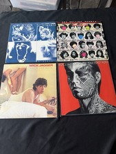 Rolling Stones 4 LP Some Girls Tattoo You emotional Rescue Mick Jagger ￼