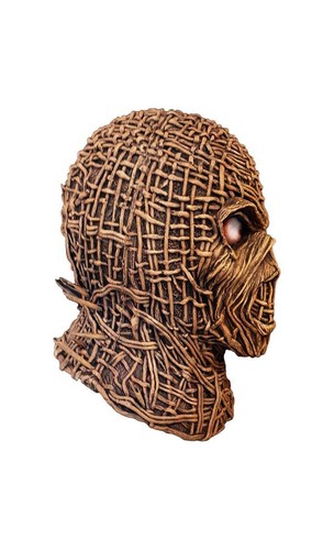 Iron Maiden Eddie The Wicker Man Latex Mask – Officially Licensed | One Size - Picture 3 of 3