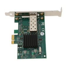 ɪPCIe X1 Single SFP Port Network Card 1000Mbps LC Port PCI Express Ethernet LAN