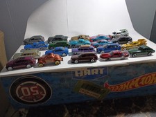Hot Wheels Lot of 20 Loose Cars Bulk Mix Diecast Mattel Matchbox Just Opened L18