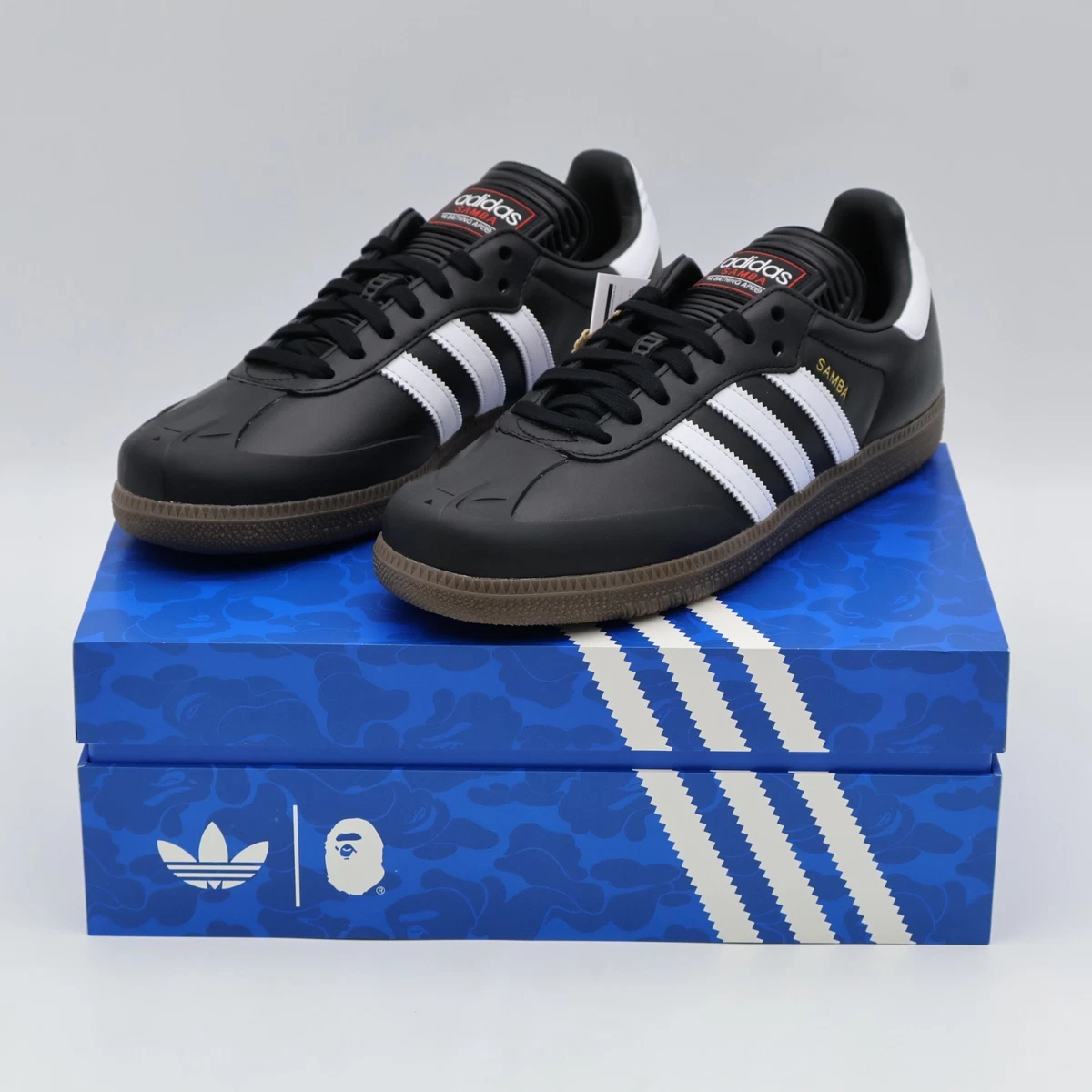 adidas Samba Core Black Gum | eBay