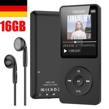 MP3 Player Bluetooth 5.0 Sport Musik-Player 16GB HiFi Video Radio Aufnahme NEU