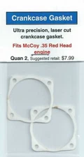 McCoy .35 Crankcase Gasket 2 Pack NIP