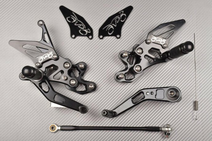 Repose-pieds arrière Suzuki GSX-R 750 2006 pour ajuster la posture
