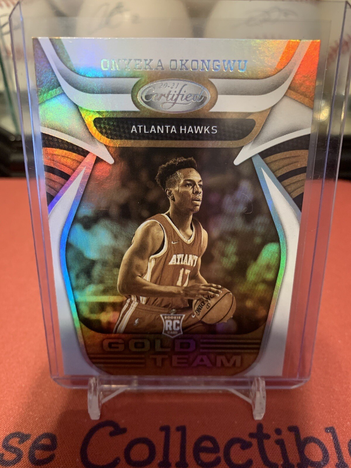 2020-21 Certified Gold Team Rookies #6 Onyeka Okongwu