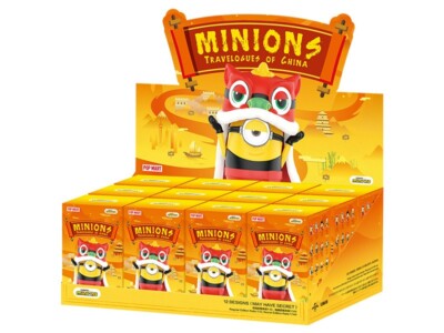 Pop Mart Minions Travelogues of China Series 12 Figures Assorted