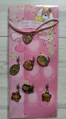 Diddlina & Freunde Kette mit Diddl 3846 incl. 7 Anhänger zum Wechseln  Mo-So NEU