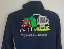 Silage Contractor Farming Kids Softshell Jacket Tractor Agriculture Holland Top