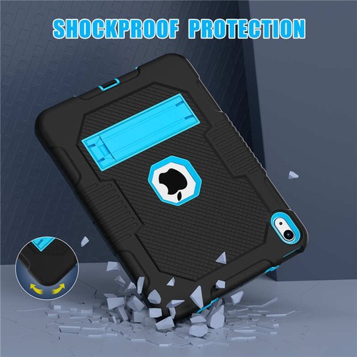 For iPad 5th 6th 7th 8th 9th 10th Gen 10.9" Rugged Stand Case Heavy Duty Cover - Picture 3 of 92