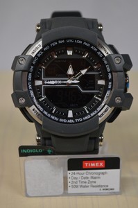 timex men's tactic dgtl big combo resin strap watch