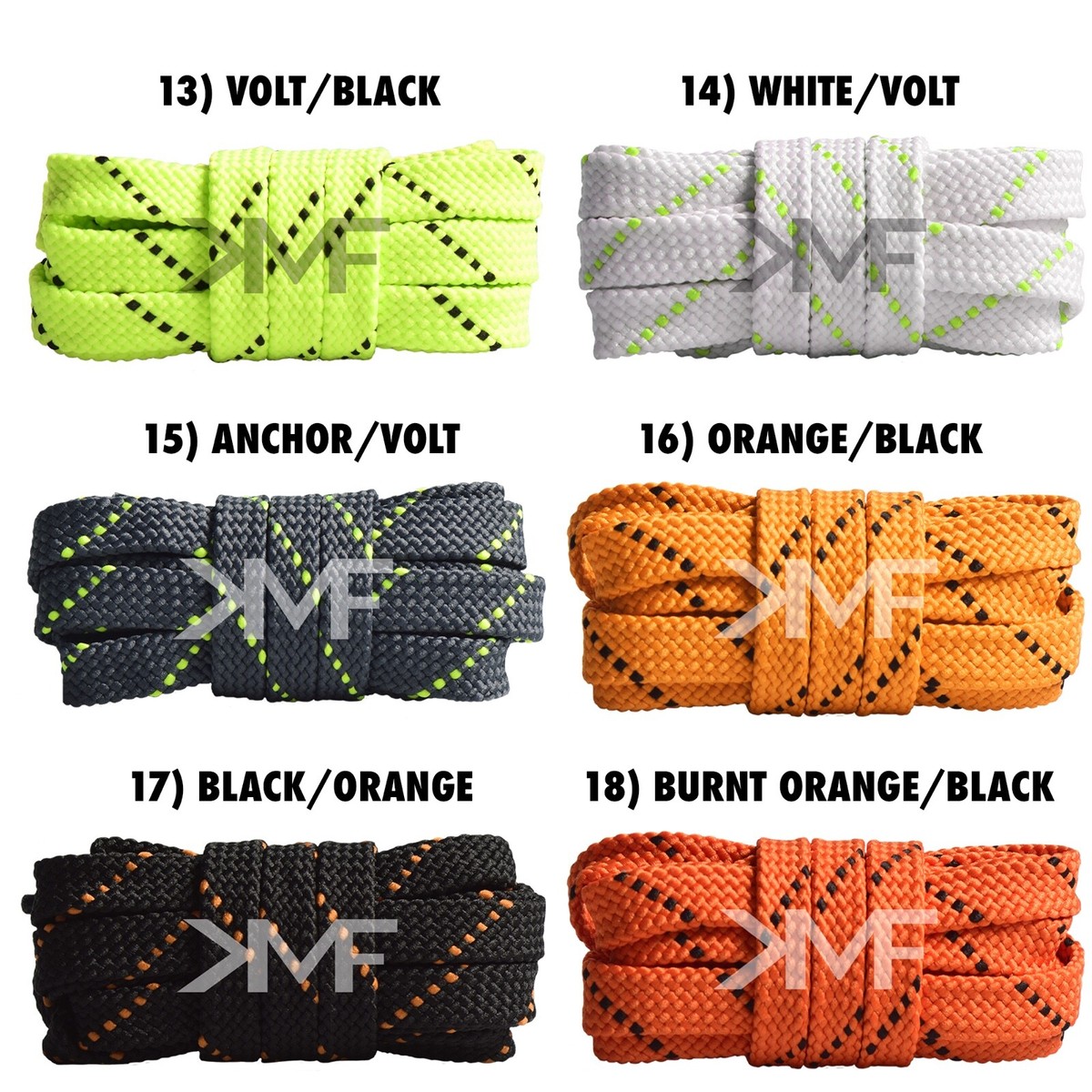 FLAT PATTERN PREMIUM SHOELACES AWESOME REPLACEMENT LACES FOR ALL