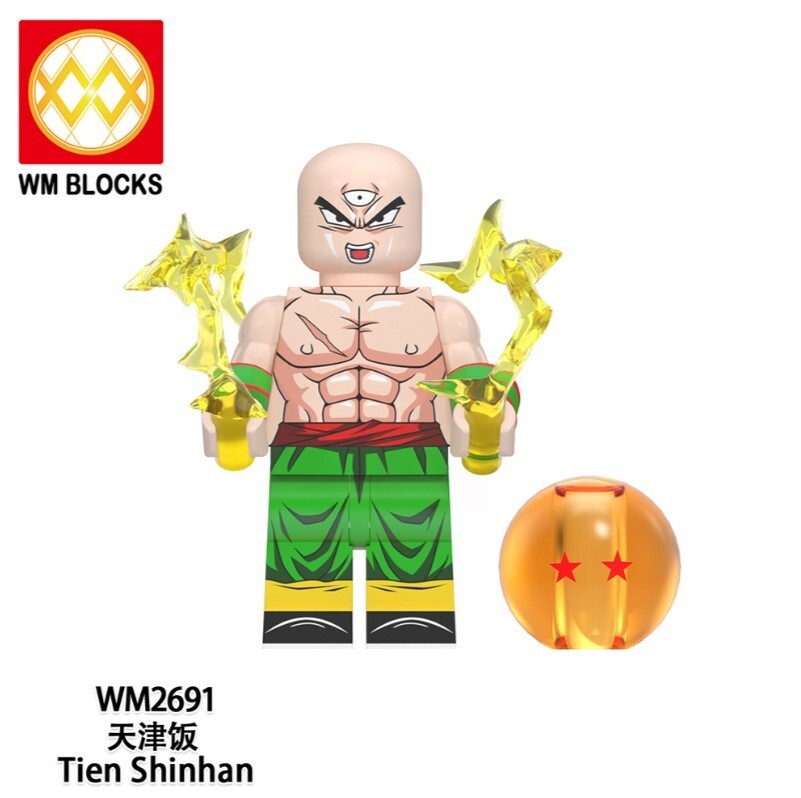 ドラゴンボール - tenQmanさん専用 2 inch Custom Dragon Ball Z Tien Shinhan Minifigure with