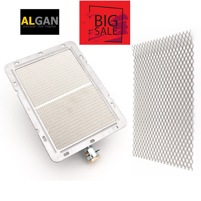 ALGAN SET Doppelbrenner + Verbrennungsgitter passend für Potis Gyrosgrill NEU*