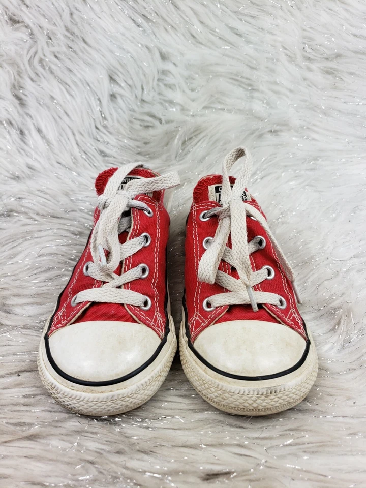 Zapatillas CONVERSE ALL STAR Rojo Infantil Talla 10 7J236 Foto 3 de 4