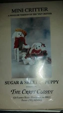 Craft pattern Sugar & Skeeter Puppy Mini Critter by The Craft Closet