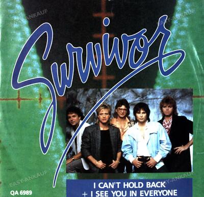 Survivor - I Can't Hold Back / I See You In Everyone 7in (VG/VG) .