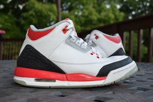 jordan 3 vermelho