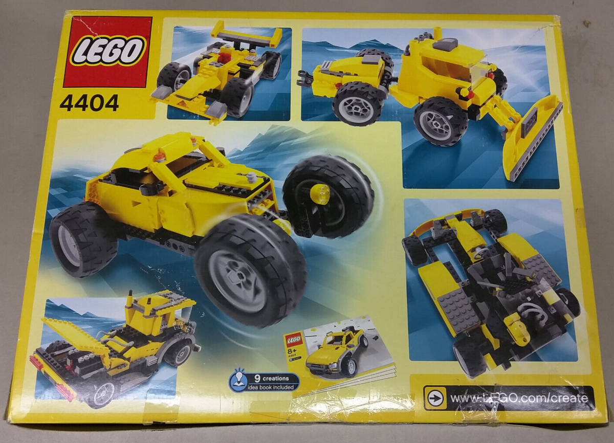 LEGO Designer Set 4404 Land Busters NEW Pickup Truck ATV Race Car  