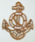 Karla Jordan Kollections Anchor Sequin Applique removable adhesive Vtg 1990s