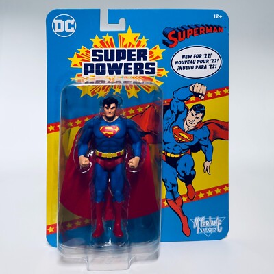 Super Powers Toy Wave 1 McFarlane DC Action Figure Bundle Superman