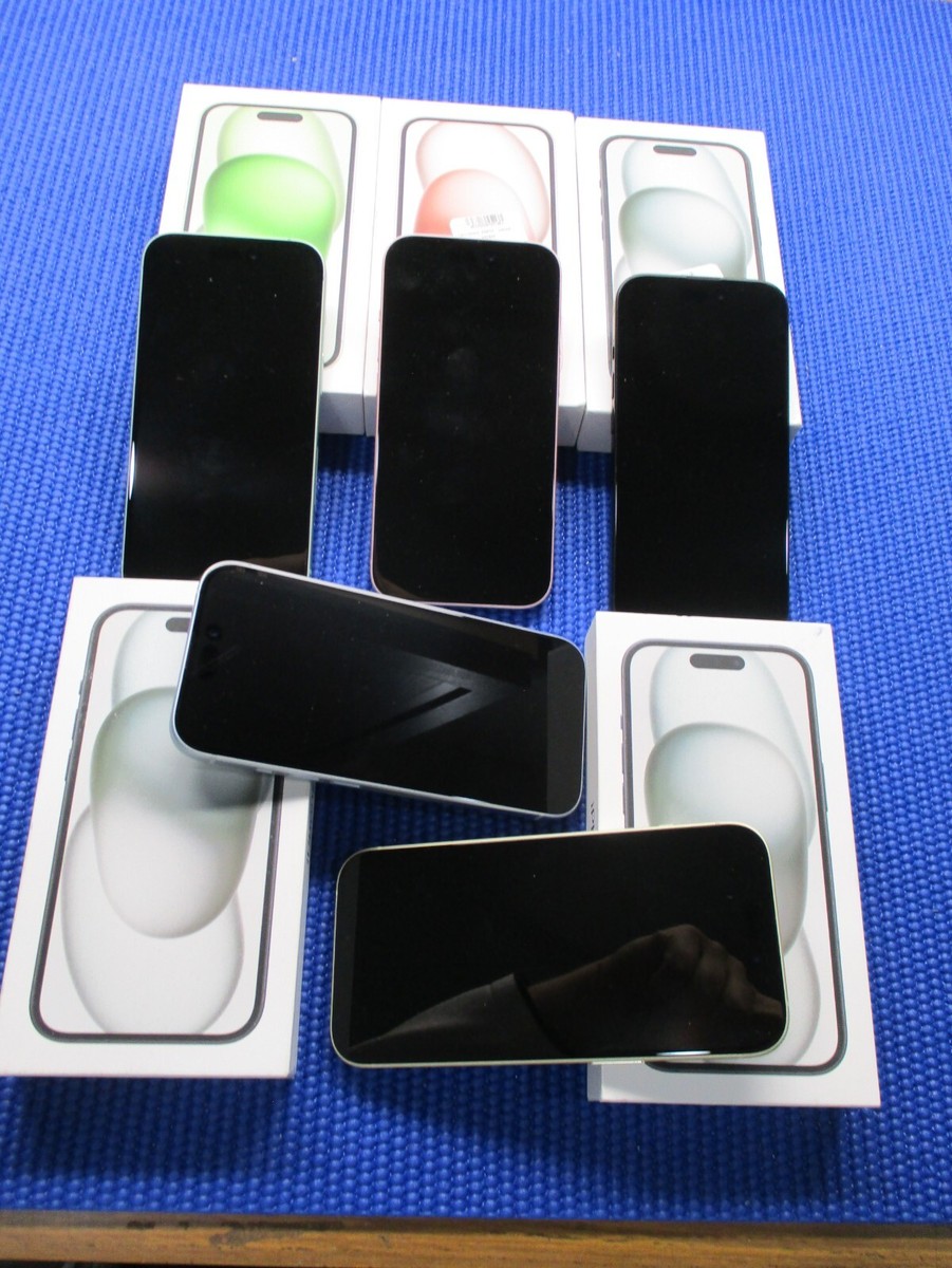 Apple iPhone 15 128GB A2846 Blue Pink Black Green Factory