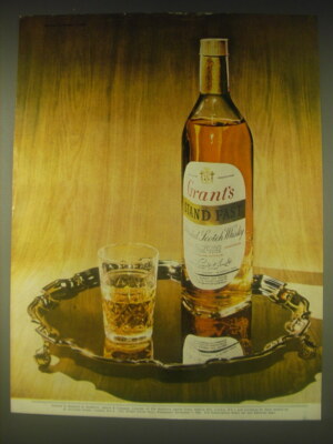 1962 Grant's Standfast Scotch Ad - Grant's Standfast Blended Scotch Whisky