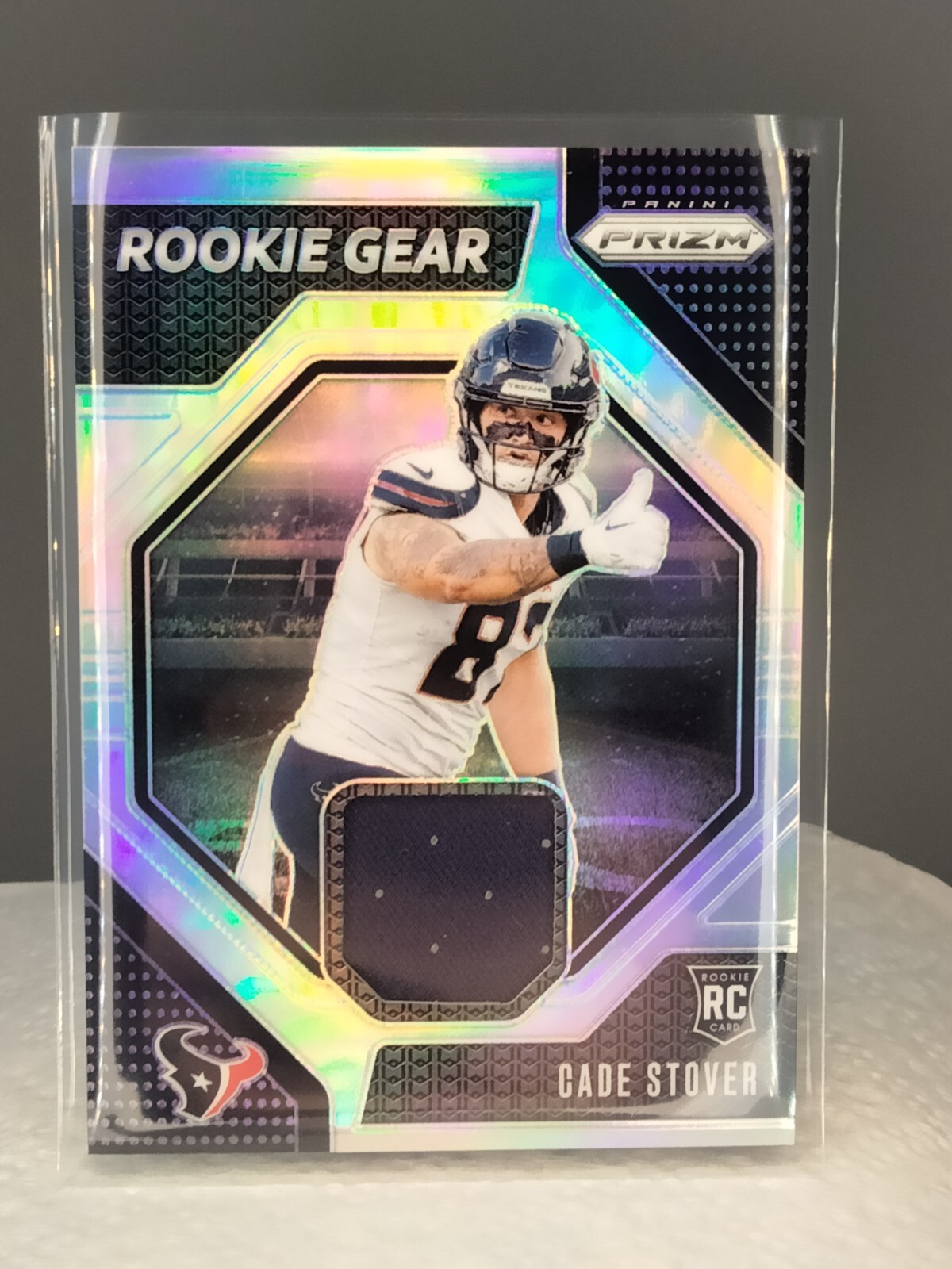 2024 Panini Prizm - Rookie Gear #RG-CSR Cade Stover (MEM, RC)