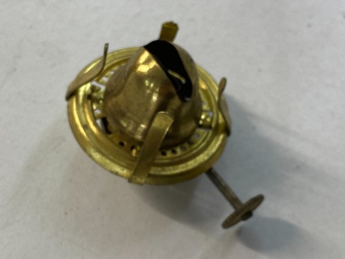 "QUEMADOR DE LÁMPARA DE LATÓN SÓLIDO 1/2"" 3/4"" 1"" con rosca de tornillo de bobinado de mecha de colección NUEVO DE LOTE ANTIGUO - Imagen 4 de 24