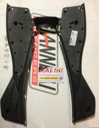 Kit Pedane Poggiapiedi In Alluminio Cromato Per Malaguti Phantom F12 Dal 2000 - One By Camamoto