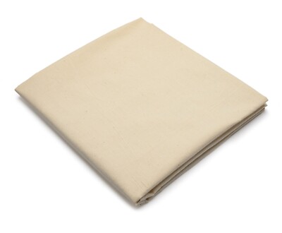 Natural 100% Cotton Unbleached Muslin Fabric - 60'' Wide - Sold by Yard & Bolt