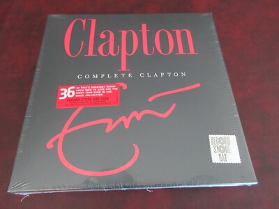 ERIC CLAPTON COMPLETE VERIFIED RECORD STORE DAY 1/2 SPEED BOX 2018 1ST EDITION