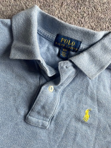 POLO RALPH LAUREN Ragazzi (3 Anni) Blu Pallido Bambini Cotone USATA 3/3T - Foto 2 di 3