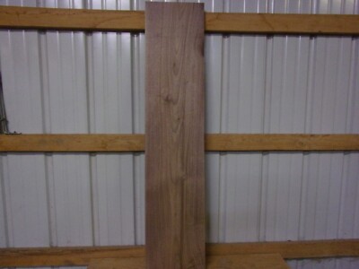 1PC WALNUT LUMBER WOOD KILN DRIED BOARD 50 1/4''X 11''X 1  1/16''  943V WIDE FLAT