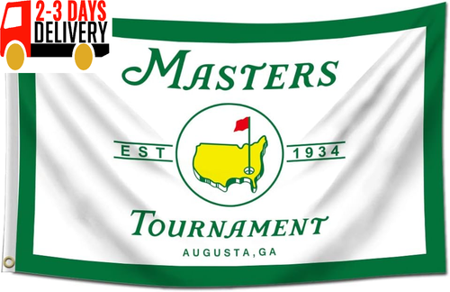 Masters Flag 3X5Ft Indoor Outdoor Golf Banner Home Garden Decoration Wall Flags