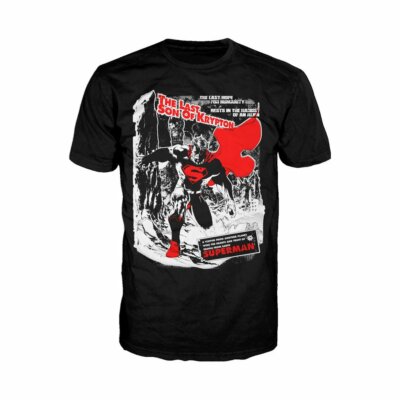 DC Comics Superman Letzter Sohn von Krypton offizielles Herren T-Shirt Superheld Geschenk Tee