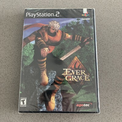 Ever Grace (Playstation 2, 2000, PS2) Factory Sealed NTSC NEW SEALED RARE
