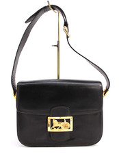 CELINE Vintage Carriage Shoulder Bag Handbag ...