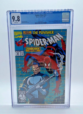 Spider-Man #32 CGC 9.8 NM/M 1st App. Master of Vengeance Punisher RARE