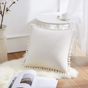 pom throw pillow