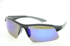 NEW BLACKTIP WOBBEGONG 204P BLACK POLARIZED AUTHENTIC FRAMES SUNGLASSES 72-18