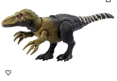 Jurassic World Wild Roar Orkoraptor Dinosaur Toy Figure With Sound