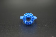 2 pcs Women's Oval Ring Molded Wax Pattern for Lost Wax Casting Jewelry FLR-0066