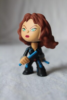 Funko Mystery Mini Black Widow Blue Suit Hot Topic Exclusive 