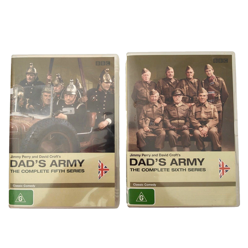 Dad's Army DVD Complete Series 5 + 6 BBC War Action Drama Comedy ! Region 4 VGC  - Picture 1 of 11