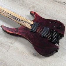Legator Ghost G7fx 7-string Multi-scale Headless Guitar, Palemoon Ebony Fretboar