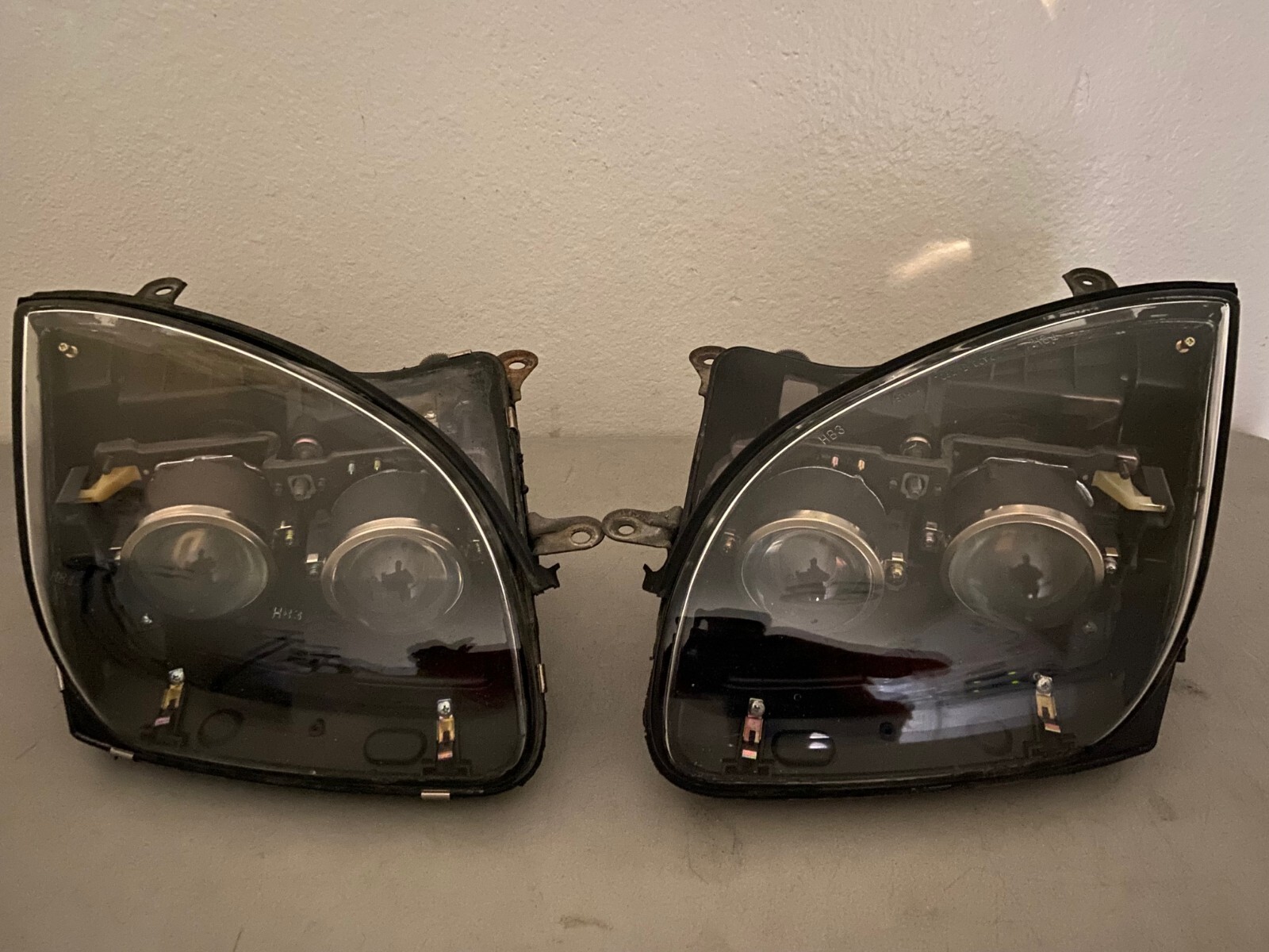9599 Mitsubishi 3000GT SL VR4 Clear Driver & Passenger Side Headlights
