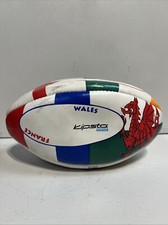 Kipsta Decathlon Deflated Rugby Ball North Nations Wales Ireland -C4￼