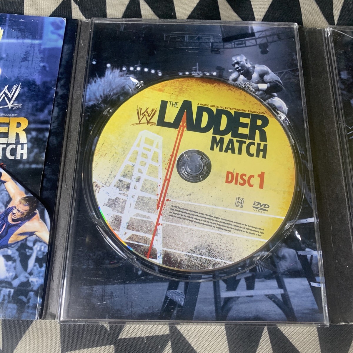 WWE - The Ladder Match (DVD, 2007, 3-Disc Set) Jeff Hardy, Shawn