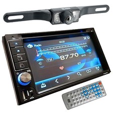 Soundxtreme St-6527bt Double Din Dvd Receiver With Bluetooth Rear Cam Xv95bk