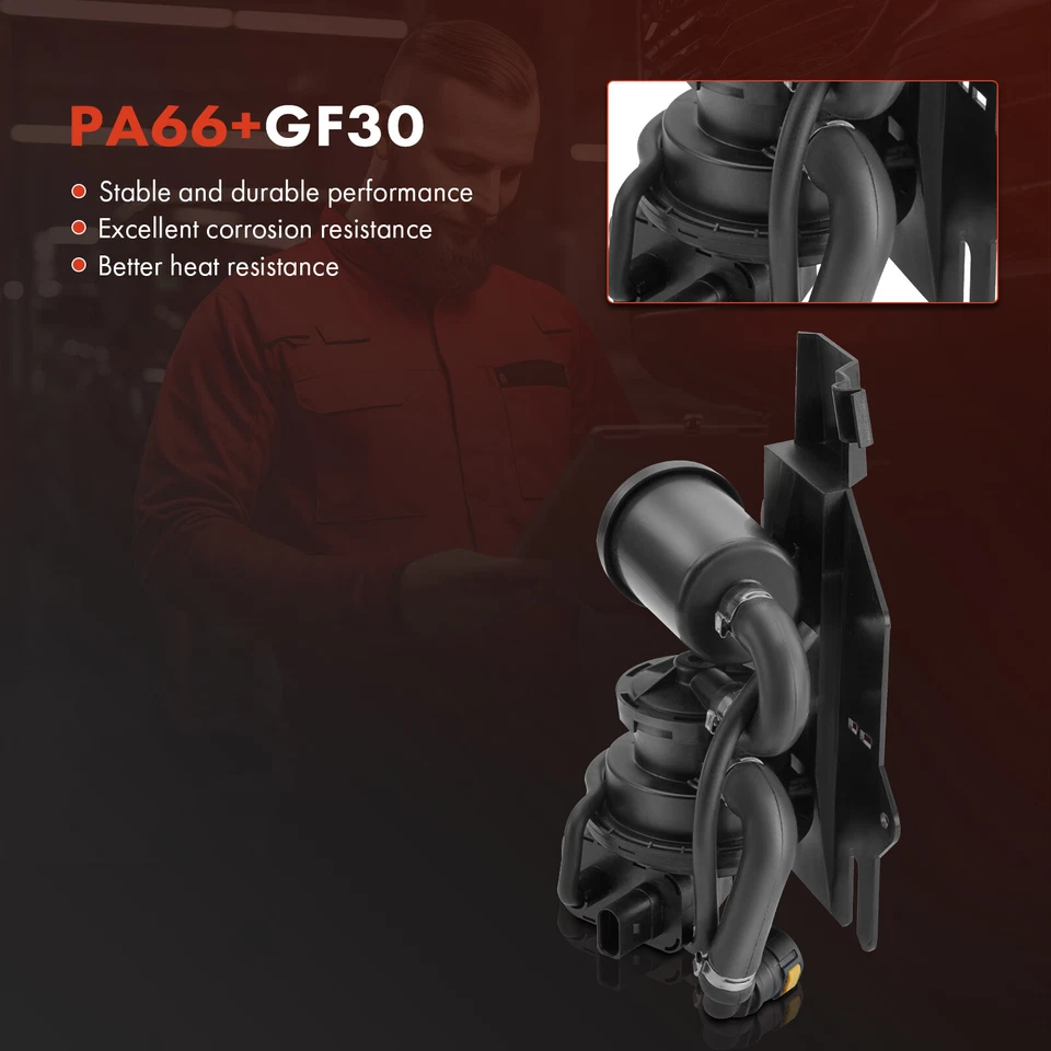 Bomba de detección de fugas de vapor de combustible con 3 palas para Volkswagen Jetta 1999-2004 Golf Foto 4 de 4